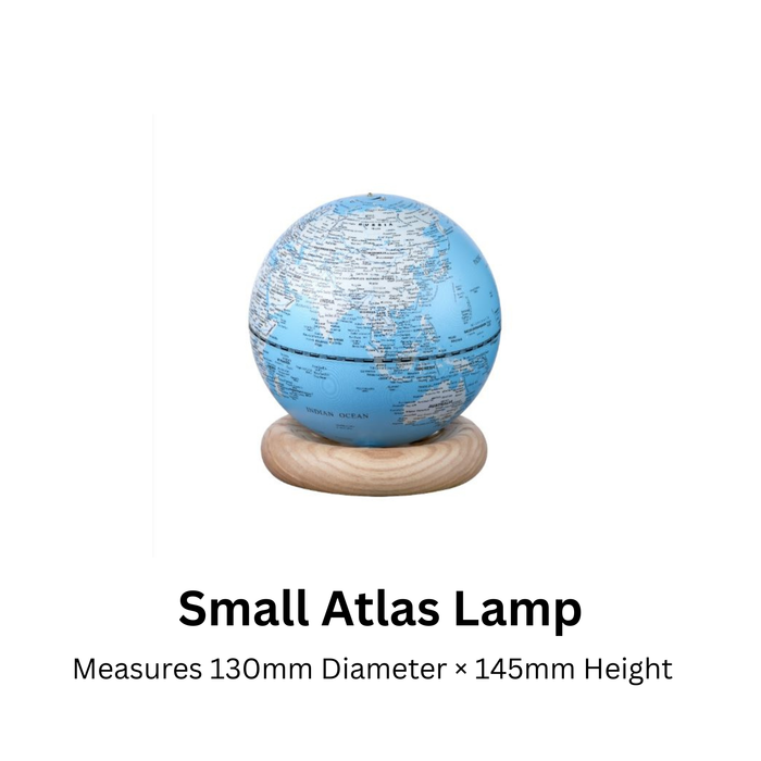 Gingko LED Atlas Lamp & Wooden Base