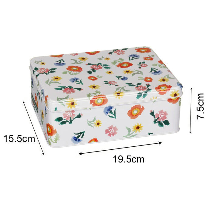 Emma Bridgewater Poppies Rectangular Storage Tin