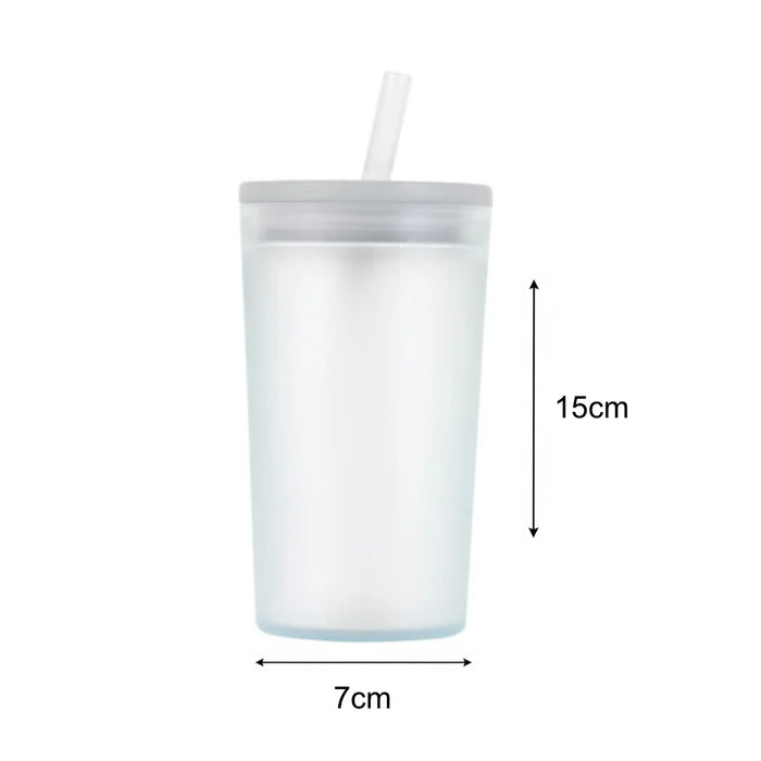 Frio Reusable Iced Coffee Cold Drink Cup With Straw 12oz - 16oz