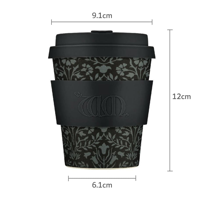 Ecoffee Cup William Morris Walthamstow Plant-Based Reusable Coffee Cup 12oz