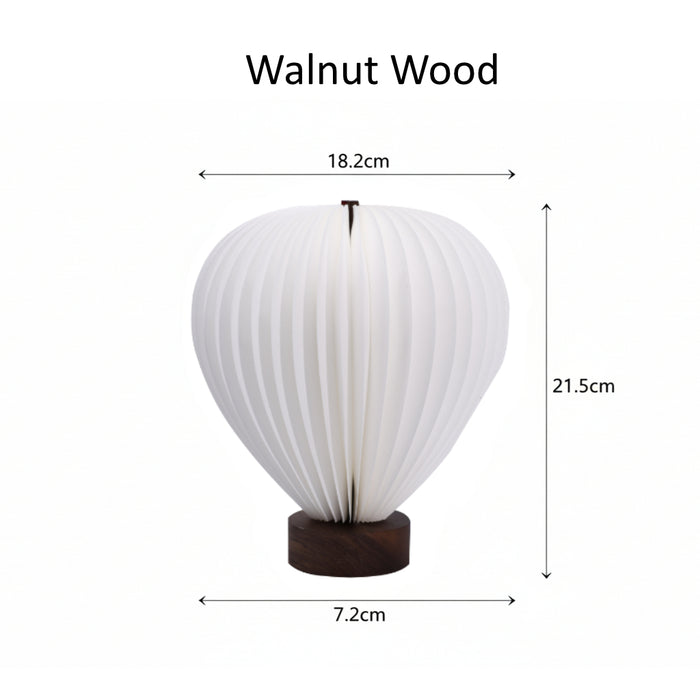 Gingko Aeris Hot Air Balloon Wooden Lamp