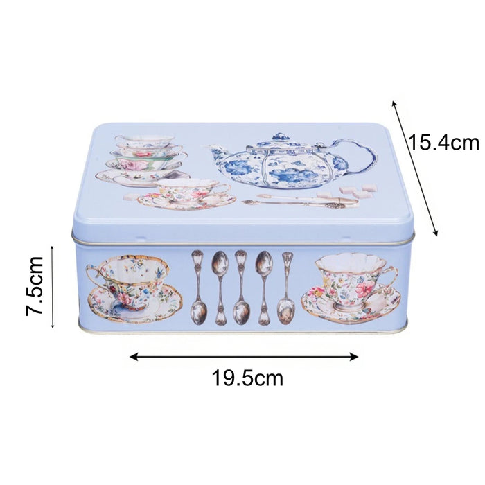 Elite Tins One Sugar Please Vintage Inspired Storage Tin