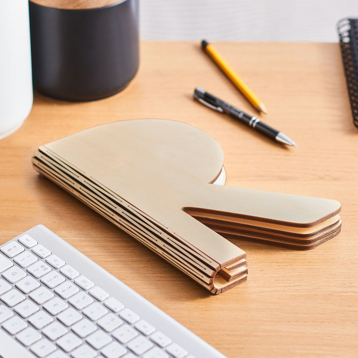 Gingko R Space Natural Wood Rechargeable LED Desk Lamp