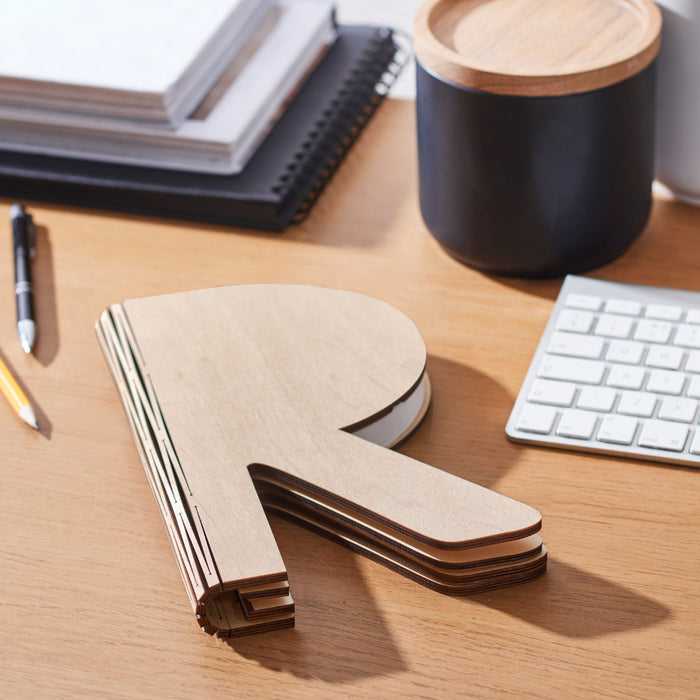 Gingko R Space Natural Wood Rechargeable LED Desk Lamp