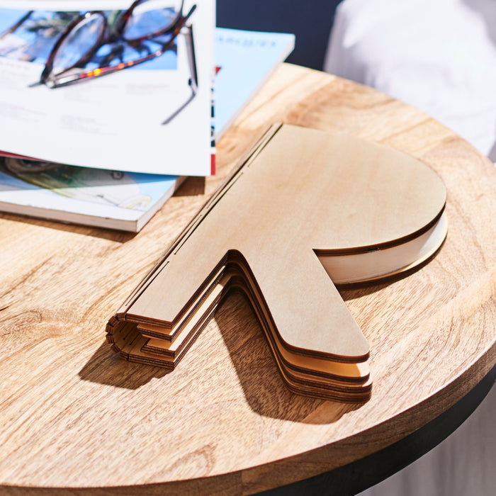 Gingko R Space Natural Wood Rechargeable LED Desk Lamp