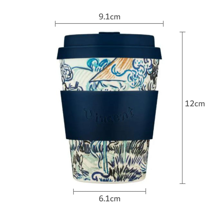 Ecoffee Cup Vincent Van Gogh Old Vineyard Reusable Travel Mug 12oz