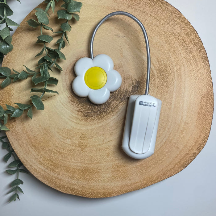 Baby Bright White Daisy Clip-On LED Nursery Crib Light