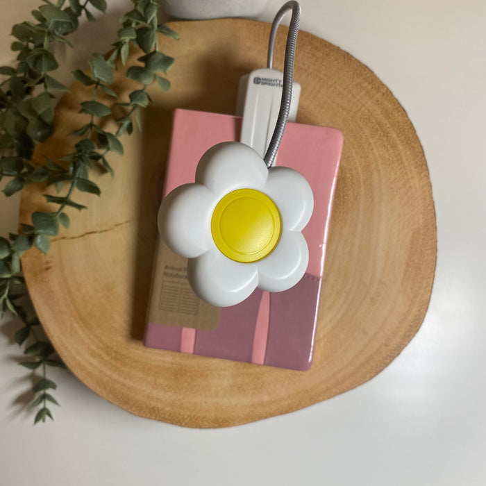 Baby Bright White Daisy Clip-On LED Nursery Crib Light