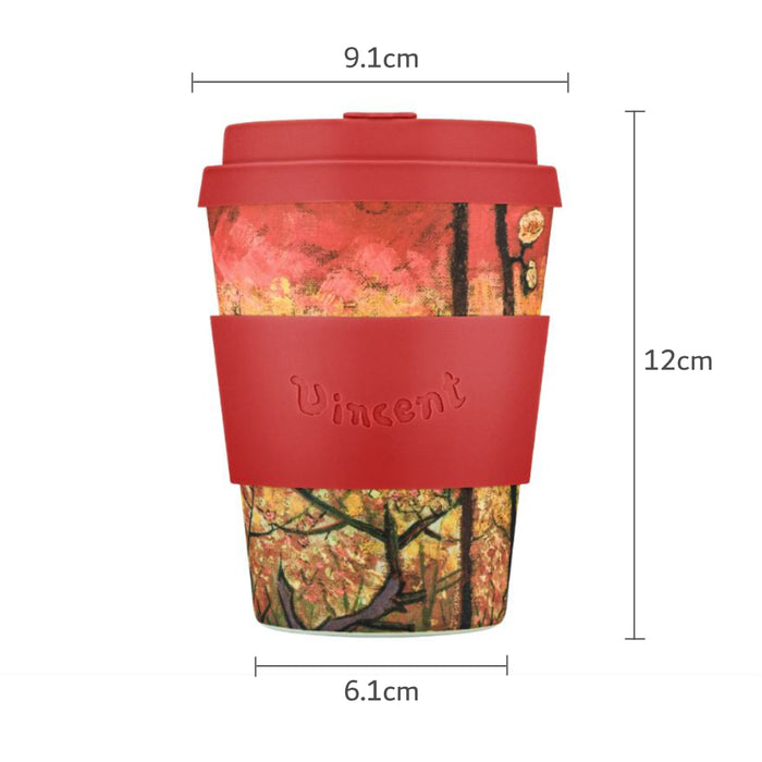 Ecoffee Cup Vincent Van Gogh Flowering Plum Reusable Travel Mug 12oz