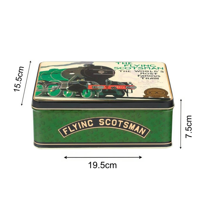 Flying Scotsman Train Storage Tin With Lid