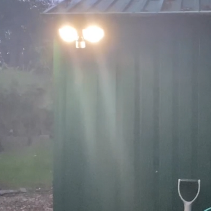 Xtralite NiteSafe X2 Twin Activated LED Floodlight Wireless Motion Sensor Light