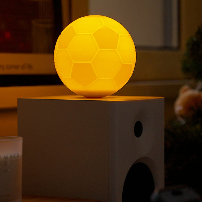 Gingko Mini Football Spinning LED Desk Lamp