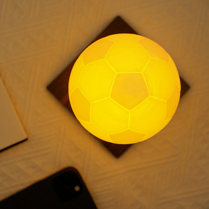 Gingko Mini Football Spinning LED Desk Lamp