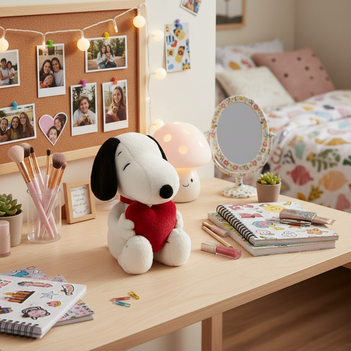 Steiff Snoopy Love Heart Soft Toy 30cm