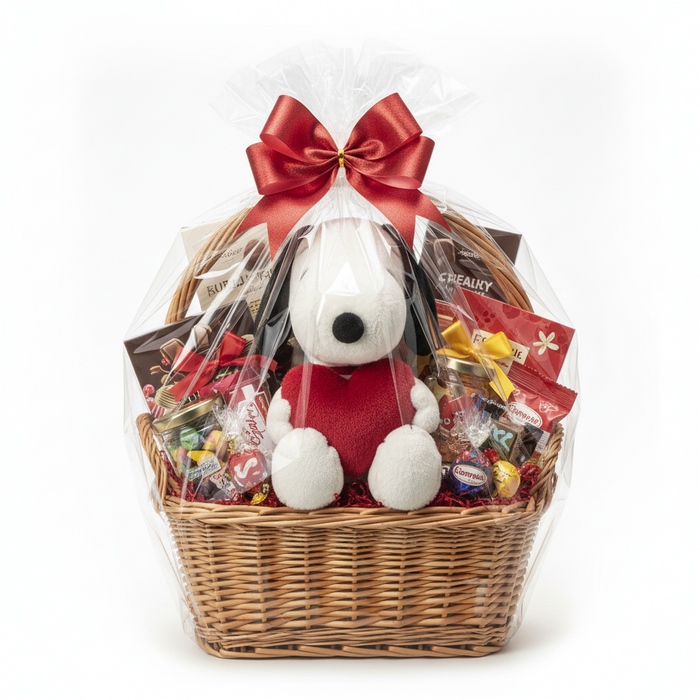 Steiff Snoopy Love Heart Soft Toy 30cm