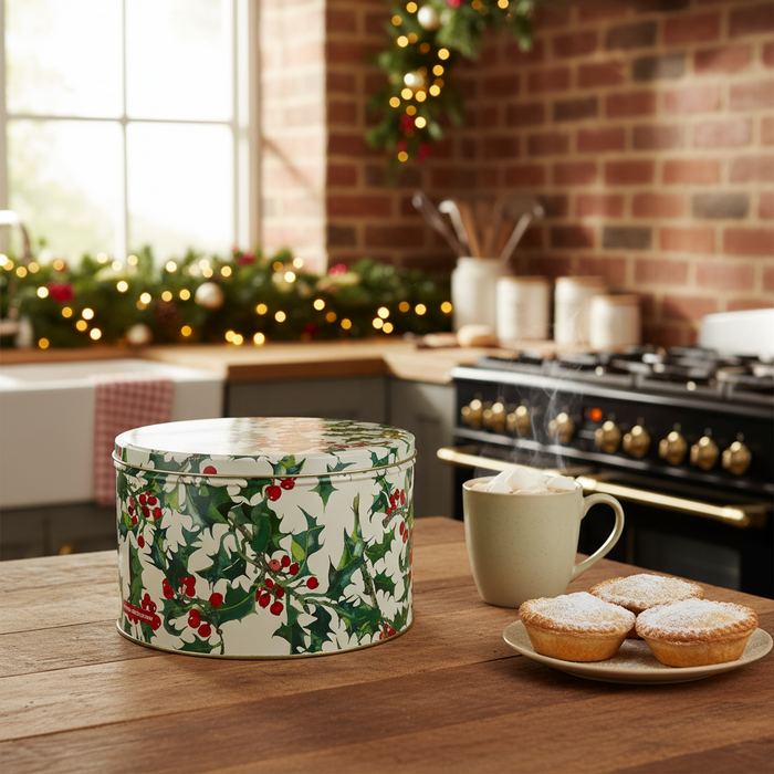 Emma Bridgewater Holly Bush Set Of Three Cake Tins