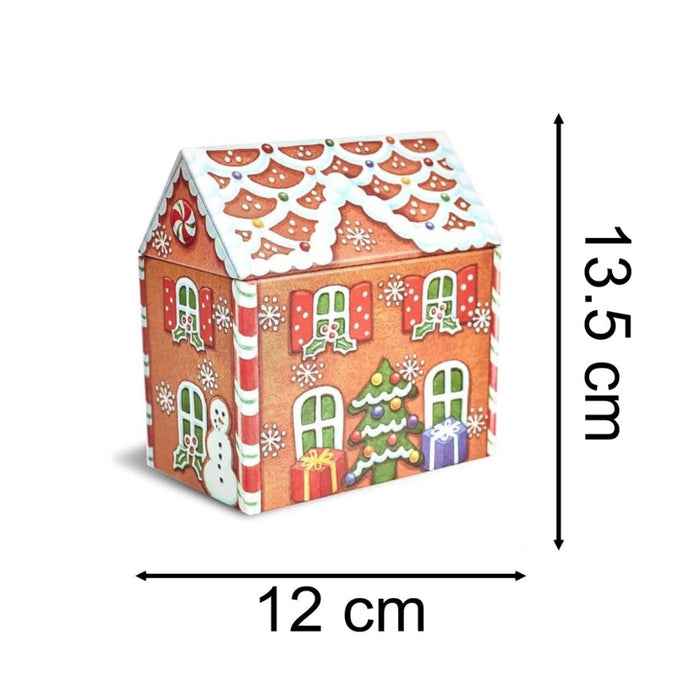 Dana Kubrick Gingerbread Man House Storage Tin