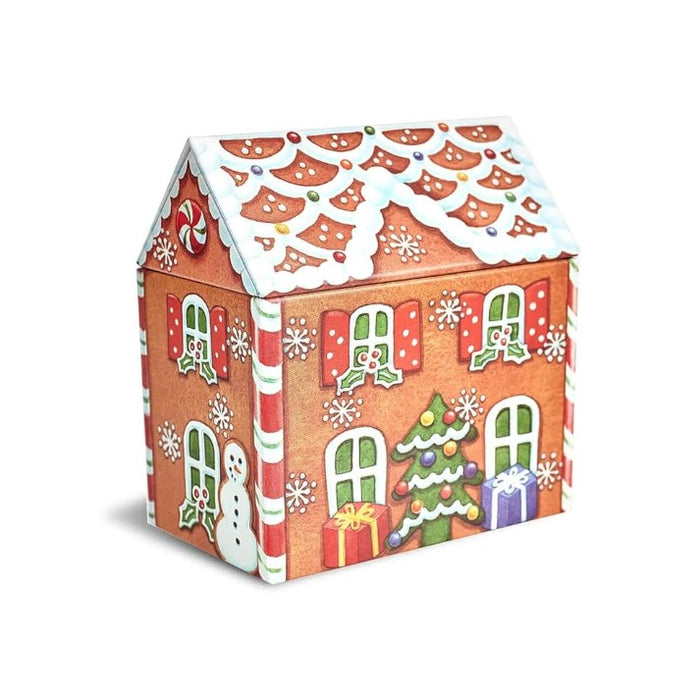Dana Kubrick Gingerbread Man House Storage Tin