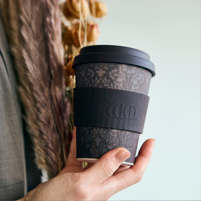 Ecoffee Cup William Morris Walthamstow  Plant-Based Reusable Coffee Cup 12oz