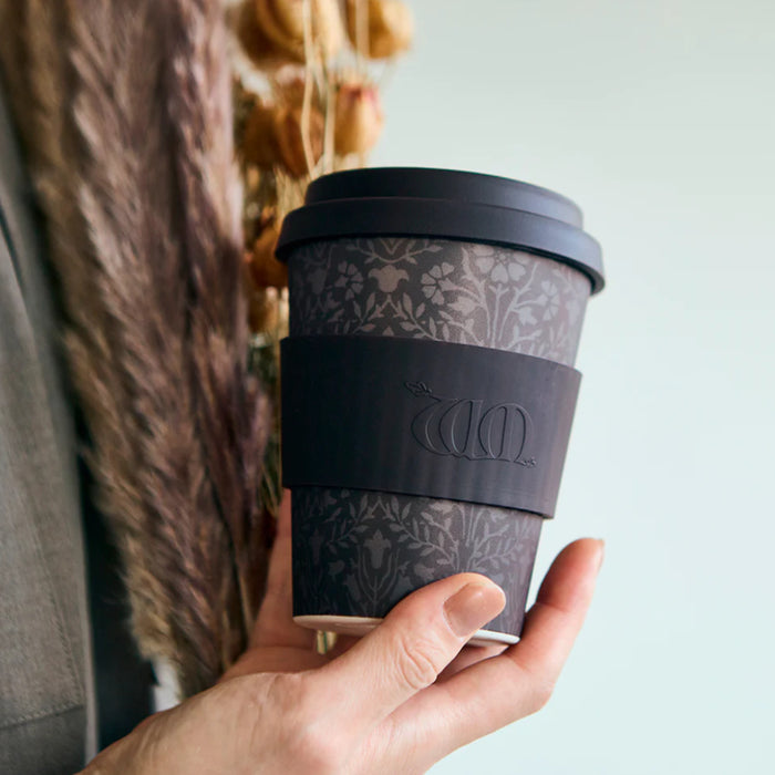 Ecoffee Cup William Morris Walthamstow Plant-Based Reusable Coffee Cup 12oz