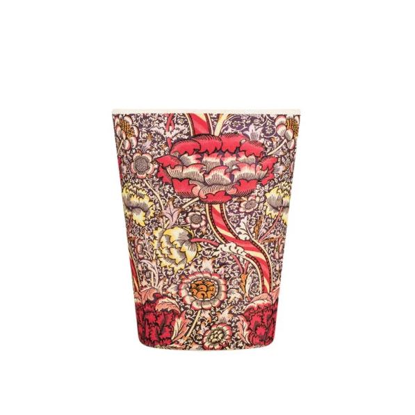 Ecoffee Cup William Morris Wandle Plant-Based Reusable Coffee Cup 12oz