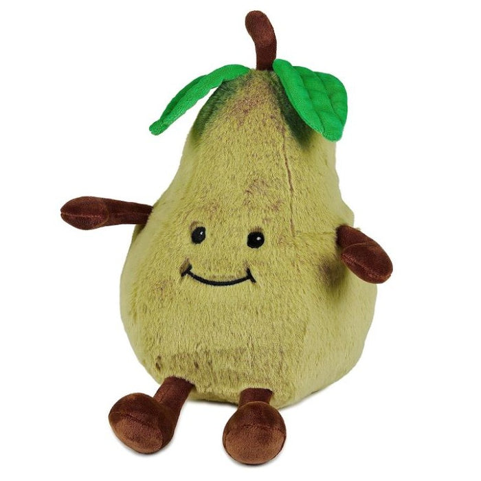 Warmies Pear 13" Microwavable Soft Comforting Toy Wheat Filled With Lavender Scent