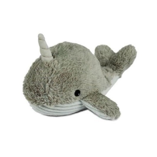 Warmies Narwhal 13" Microwavable Soft Comforting Toy Wheat Filled With Lavender Scent