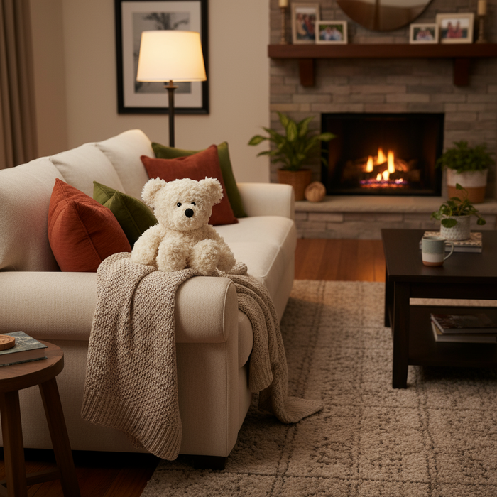 Warmies Curly Bears Microwavable Lavender Scented Soft Toy