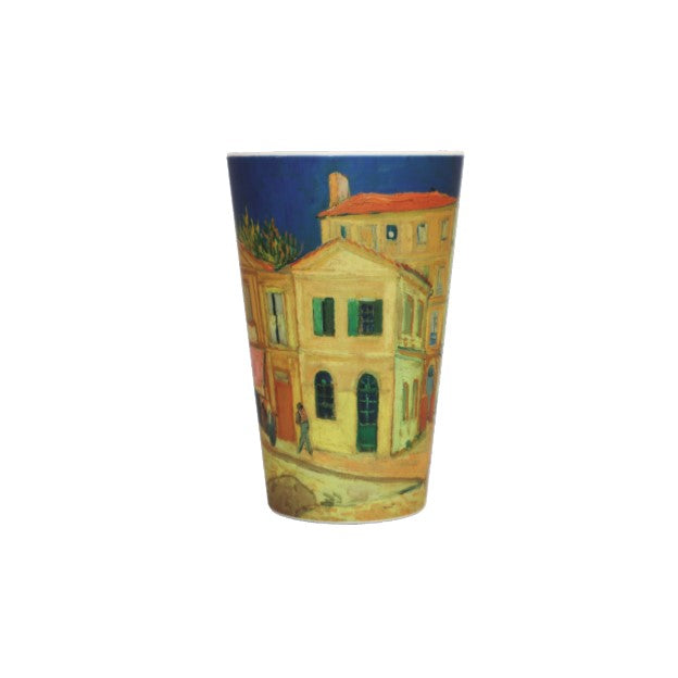 Ecoffee Cup Vincent Van Gogh Yellow House Reusable Travel Mug 14oz