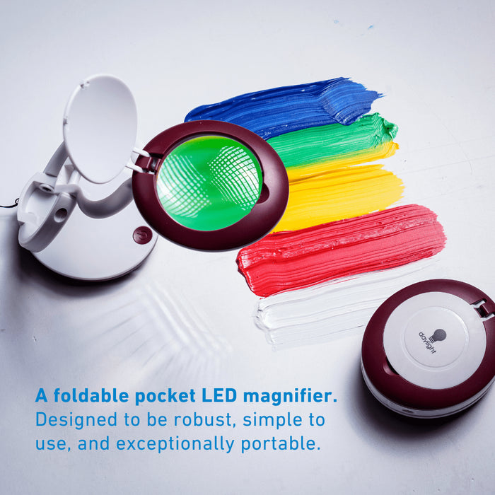 The Daylight Compact YoYo Foldable Magnifying Light
