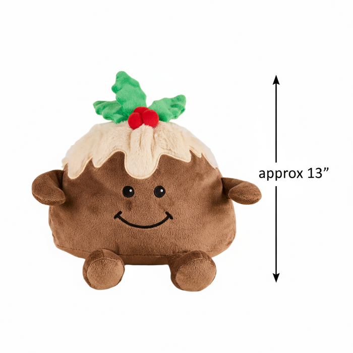 Warmies Christmas Pudding Microwavable Lavender Scented Soft Toy