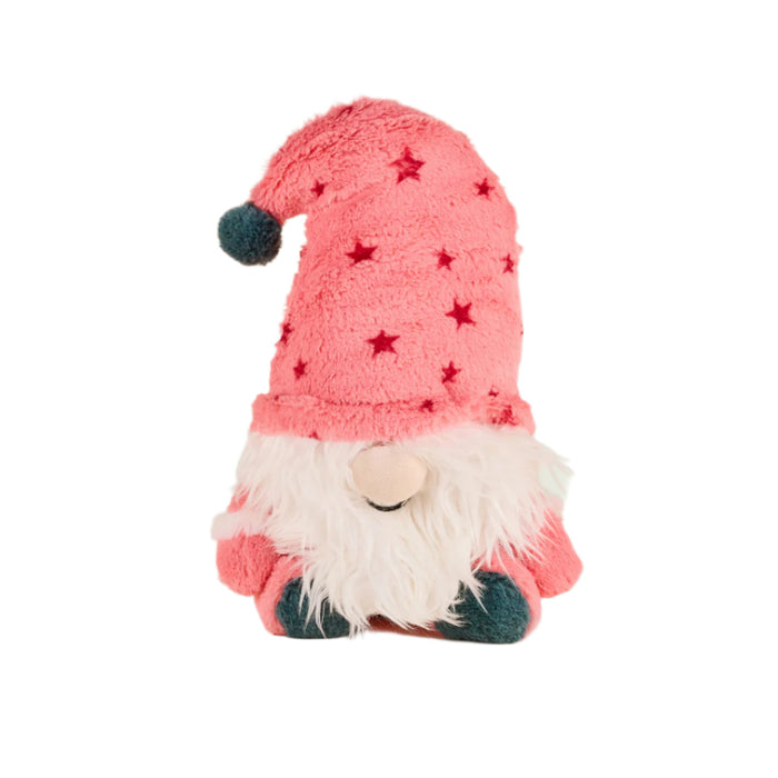 Warmies Christmas Pink Gonk Microwavable Lavender Scented Soft Toy