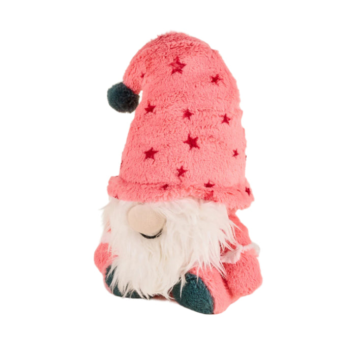 Warmies Christmas Pink Gonk Microwavable Lavender Scented Soft Toy