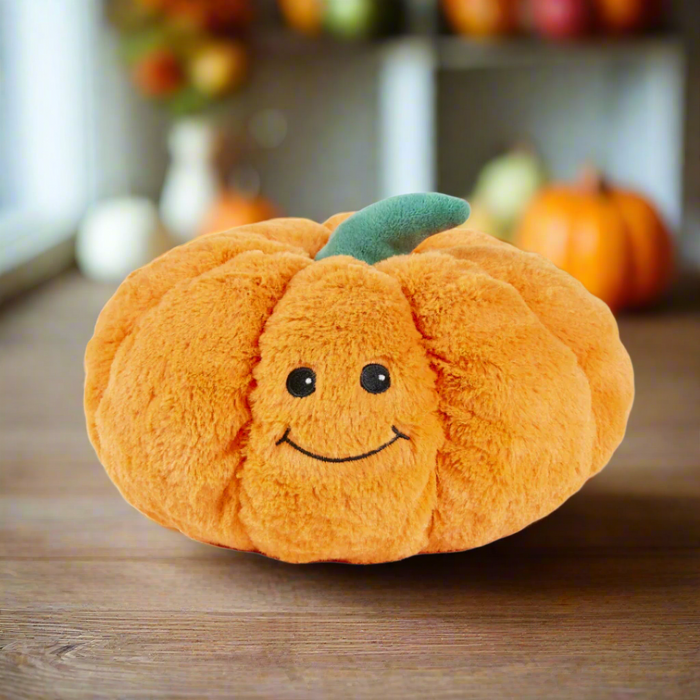 Warmies Pumpkin Microwavable Soft Toy Lavender Scent