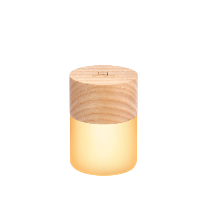Gingko Natural Wood Lemelia RGB Colour Changing Mini Desk Lamp