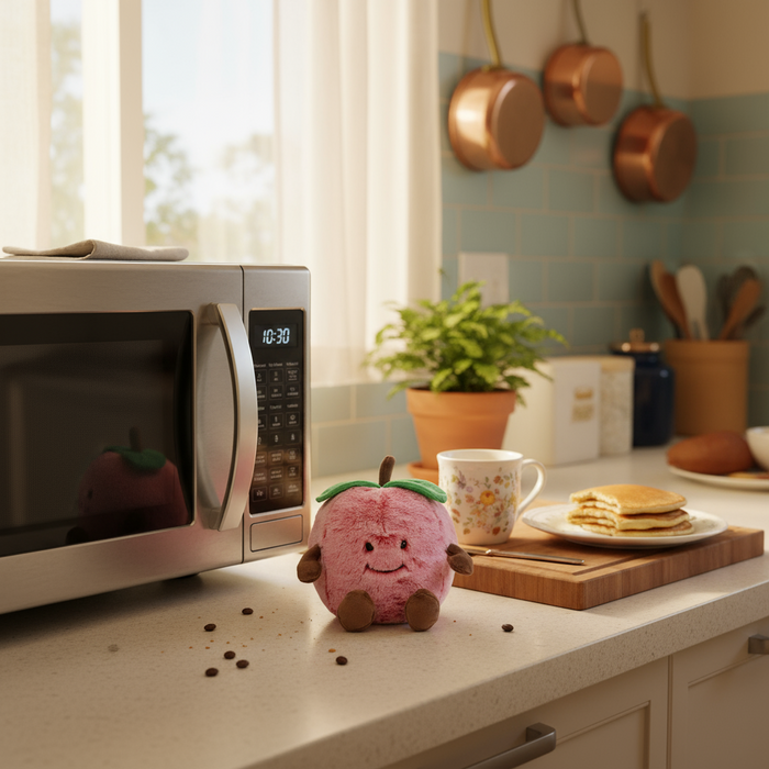 Warmies Apple Microwavable Lavender Scented Soft Toy