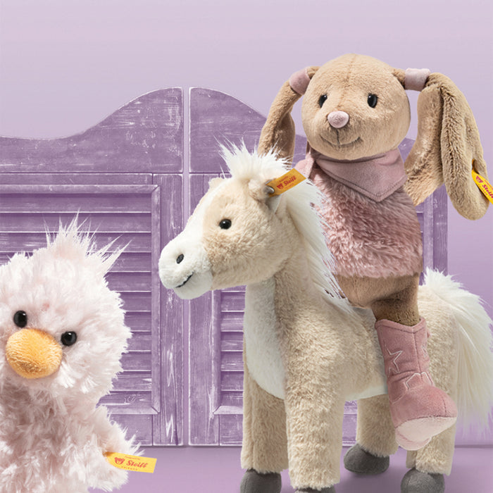 Steiff Pink Pipsy Chick Sift Toy 14cm