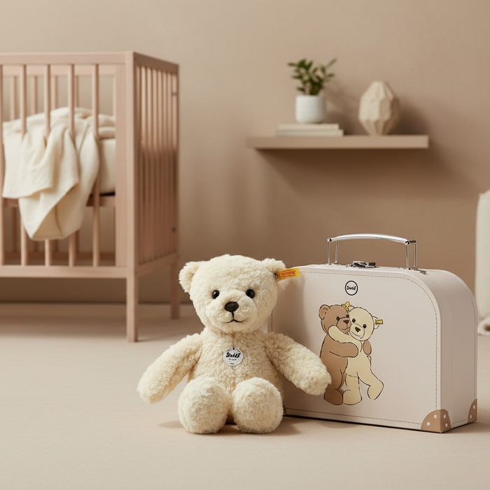 Steiff Mila Teddy In Suitcase 21cm