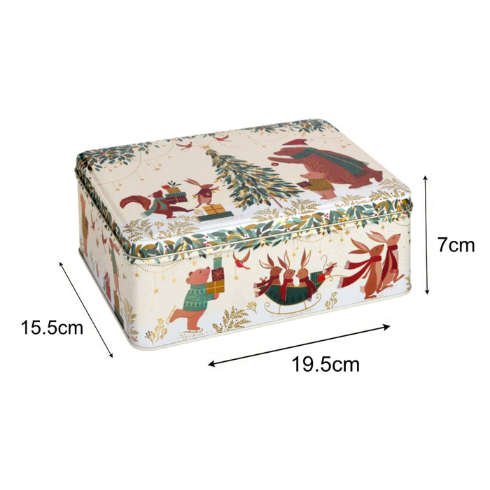Sara Miller Woodland Bears Storage Tin