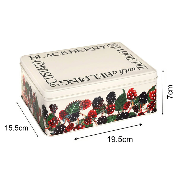 Emma Bridgewater Blackberries Long Rectangular Storage Tin