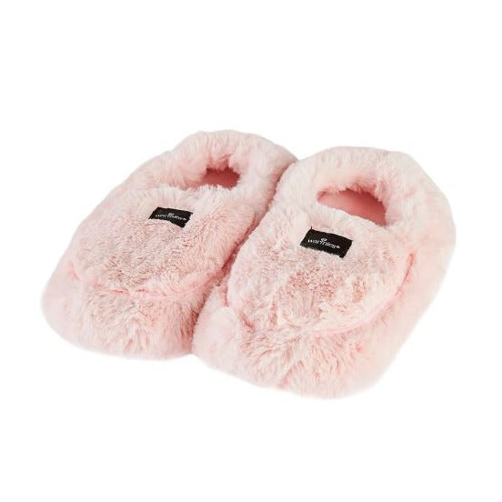 Warmies Wellness Microwavable Heat-Up Soft Slippers Wheat Filled Lavender Scented (One Size UK 3-7)