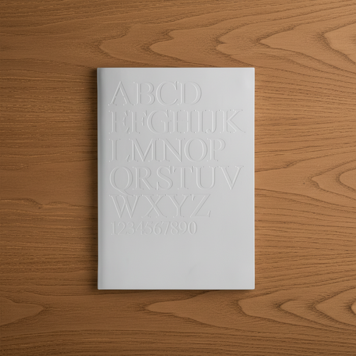 A5 & A6 Embossed Lined Notebooks