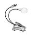 vusion led craft light and magnifier in silver