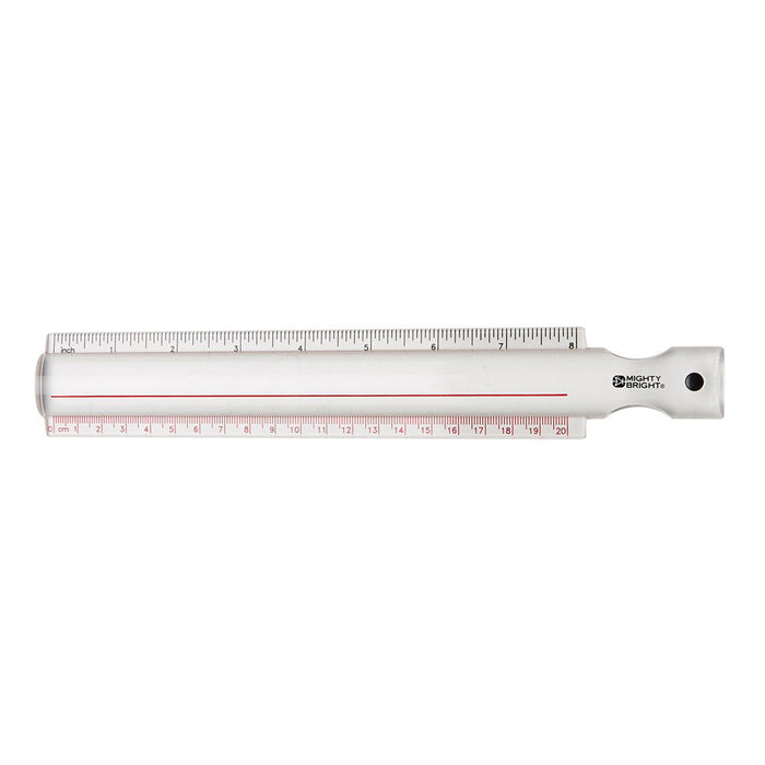 mightybright redline ruler magnifier
