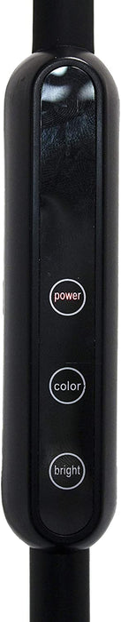 Native Lighting Black Floor Lamp Settings Buttons For Power Light Colour And Brightness