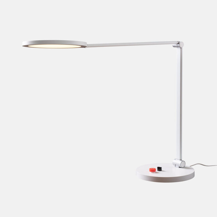 The Daylight Company Tricolour White LED Desk Lamp With Adjustable Height & Brightness