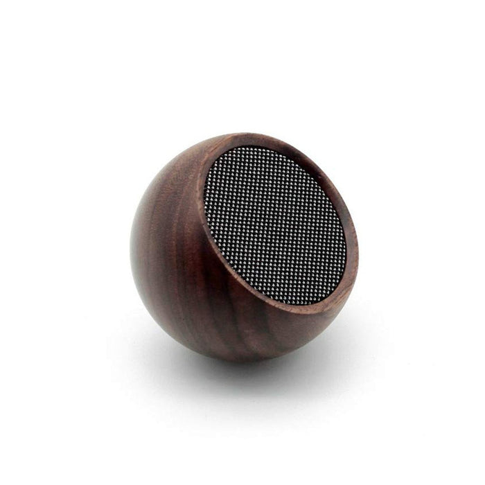 gingko wooden tumbler selfie bluetooth speaker in walnut