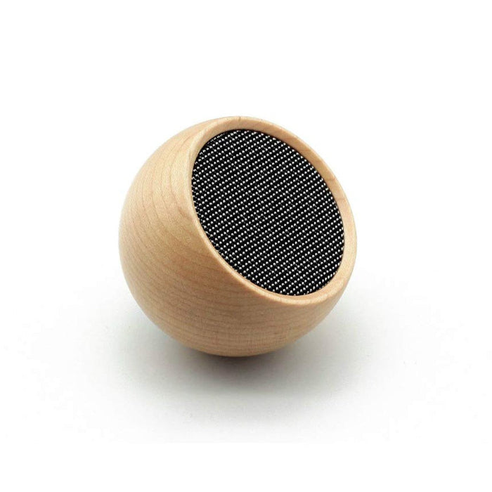 gingko wooden tumbler selfie bluetooth speaker in maple