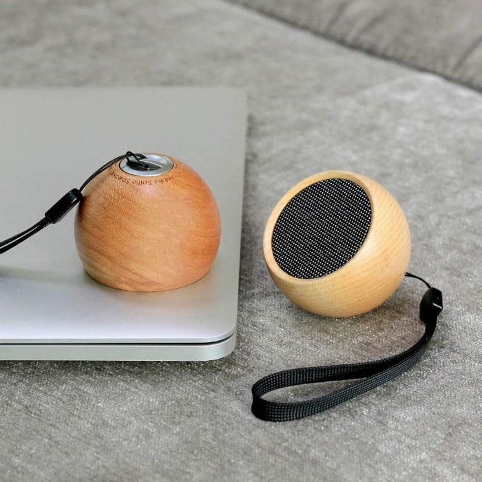 Gingko Wooden Tumbler Selfie Bluetooth Speaker