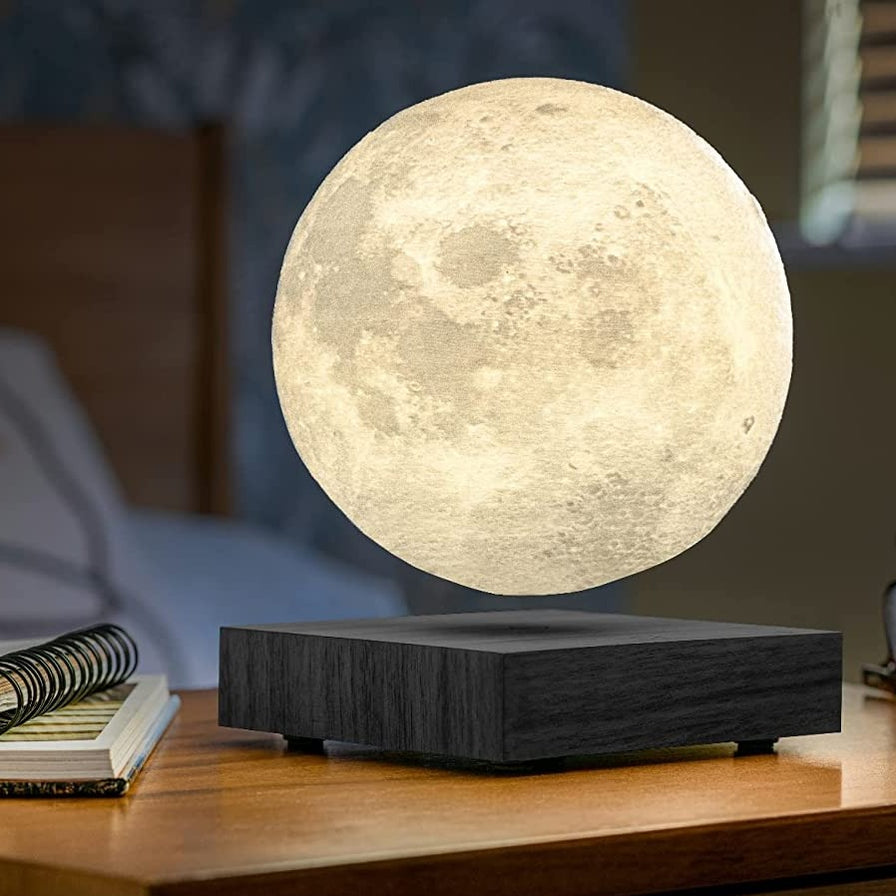 Moon Desk Gingko Smart 3D Printed Floating LED Moon Desk Lamp — Pizzazz Retail